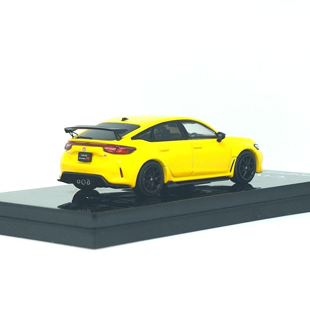 ホビージャパン ホンダ シビック TYPE R FL5クリスタル イエロー ホンダ シビック TYPE R (FL5) エンジンディスプレイモデル付